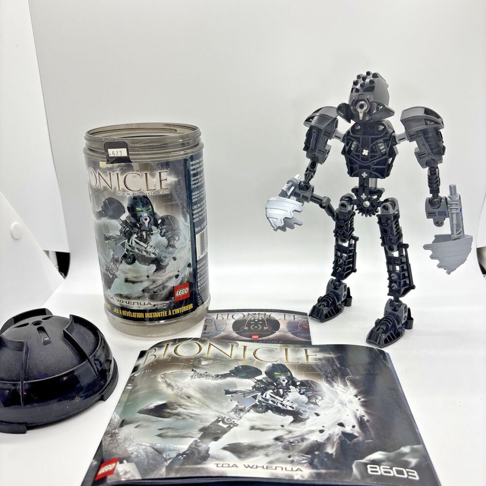 LEGO BIONICLE: Whenua (8603) Complete With Instructions In Canister